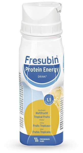 Fresubin Protein Energy Drink Multifrucht Trinkflasche 4 X 200 ml