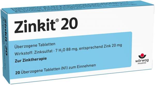 Zinkit 20 20 Überzogene Tabletten