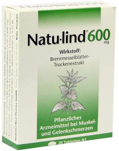 Natulind 600 mg Überzogene Tabletten