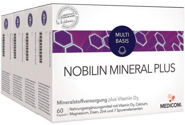 Nobilin Mineral Plus 4x60 Kapseln