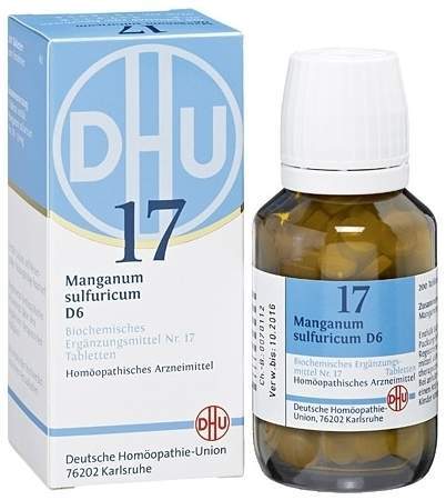 Biochemie Dhu 17 Manganum Sulfuricum D6 420 Tabletten