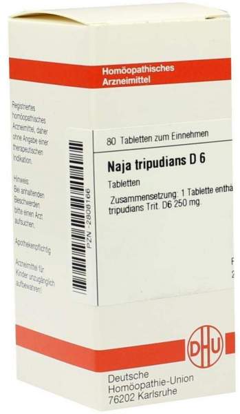 Naja Tripudians D 6 Tabletten