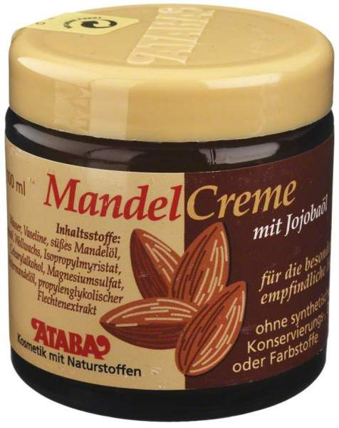 Ataba Mandelcreme Mit Jojobaöl 100 ml Creme