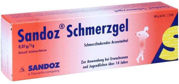 Sandoz 100 G Schmerzgel