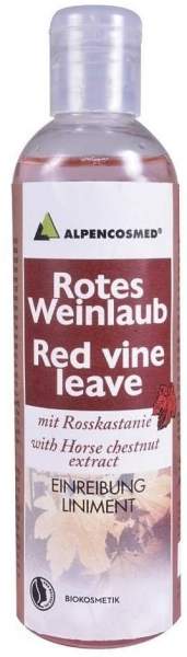 Alpencosmed Rotes Weinlaub Aktiv Einreibung 250 ml Einreibung