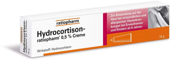 Hydrocortison-ratiopharm 0,5% 15 g Creme