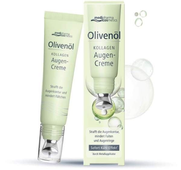 medipharma cosmetics Olivenöl Kollagen 15 ml Augencreme
