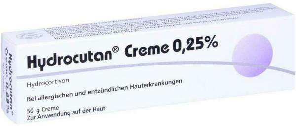 Hydrocutan 0,25 % 50 G Creme