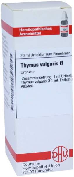 Thymus Vulgaris Urtinktur 20 ml