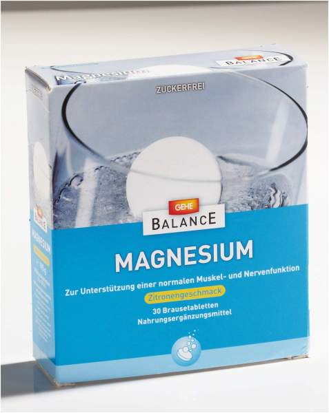 Gehe Balance Magnesium 375 mg 3 X 10 Brausetabletten