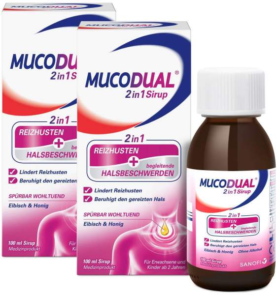 Mucodual 2 in 1 Sirup 2x 100 ml