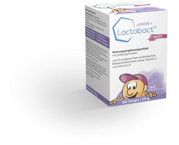 Lactobact Junior Drops 60 Lutschtabletten