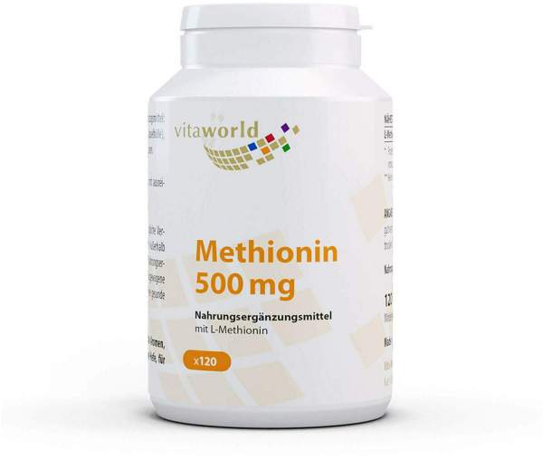 Methionin 500 mg Kapseln 120 Stück