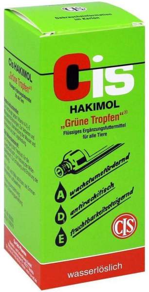 Hakimol Grüne Wasserlsg Vet 100 ml