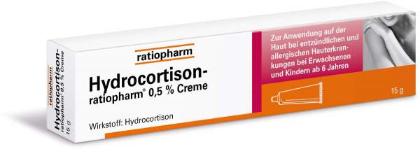 Hydrocortison-ratiopharm 0,5% 15 g Creme