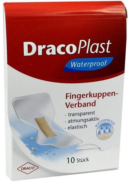 Dracoplast Waterproof 10 Fingerkuppenpflaster