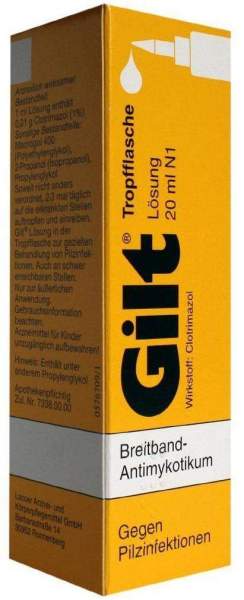 Gilt 20 ml Lösung