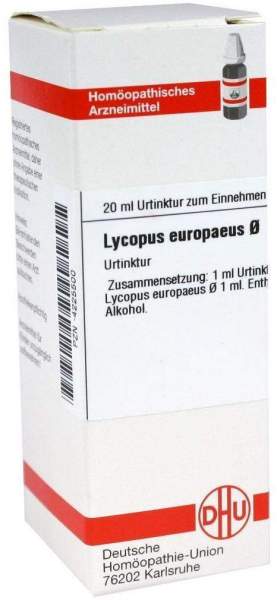 Lycopus Europaeus Urtinktur 20 ml Dilution
