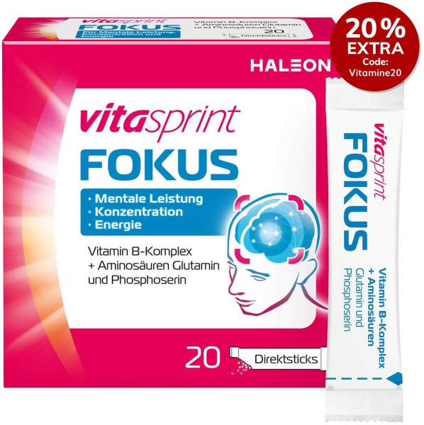 Vitasprint Fokus 20 Direktsticks