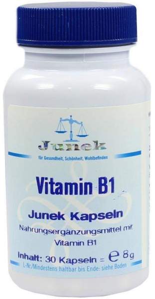 Vitamin B1 3,0 mg Junek Kapseln