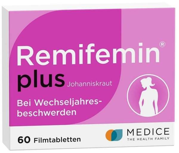 Remifemin Plus Johanniskraut 60 Filmtabletten
