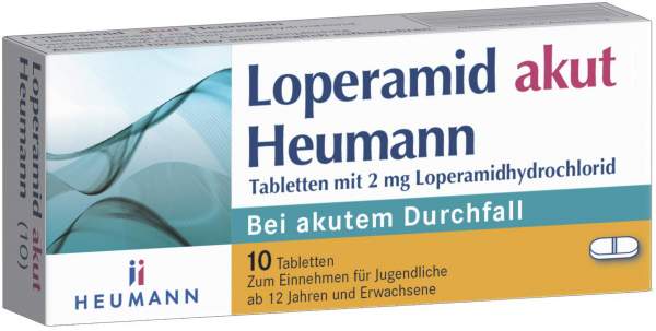 Loperamid akut Heumann 10 Tabletten