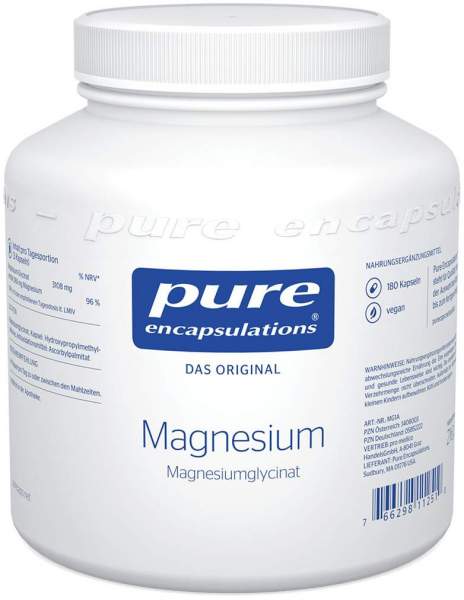 Pure Encapsulations Magnesiumglycinat 180 Kapseln