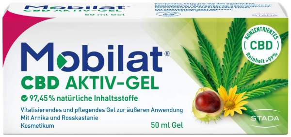 Mobilat CBD Aktiv-Gel 50 ml Gel