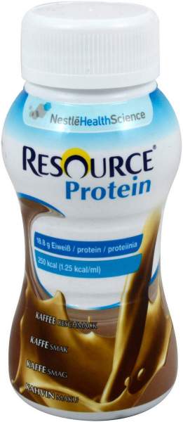 Resource Protein Drink Kaffee 6 X 4 X 200 ml