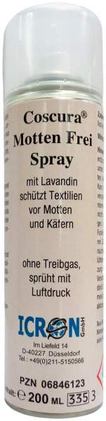 Motten Frei Spray Coscura 200 ml Spray