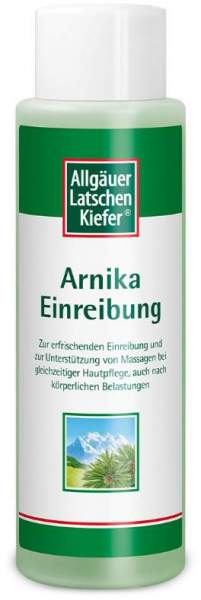 Allgäuer Latschenkiefer 250 ml Arnika Einreibung