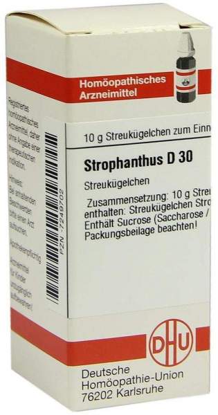 Strophanthus D 30 10 G Globuli