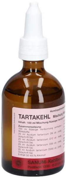 Tartakehl Mischung Flüssiger Verdünnung 100 ml