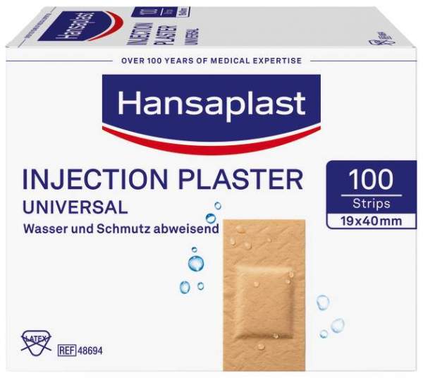Hansaplast Universal Injektionspflaster 100 Strips