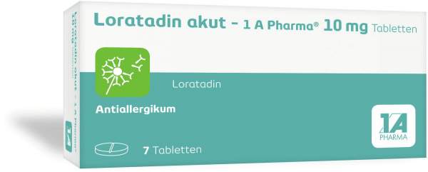Loratadin Akut-1a Pharma 7 Tabletten