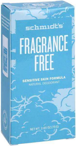 Schmidts Deo Stick Sensitive Fragrance Free 75 G
