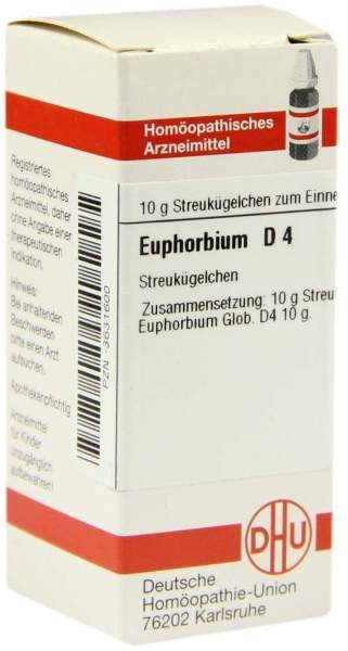 DHU Euphorbium D4 Globuli