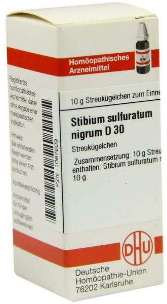 Dhu Stibium Sulf. Nigrum D30 10 G Globuli