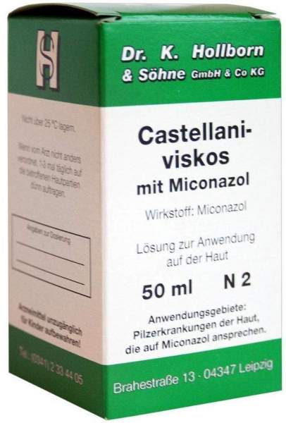 Castellani Viskos Mit Miconazol 50 ml Lösung
