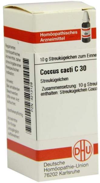 Coccus Cacti C30 Globuli 10 G Globuli
