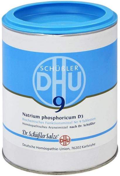 Biochemie Dhu 9 Natrium Phosphoricum D3 1000 Tabletten