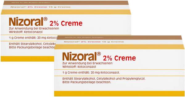 Nizoral 2 % 2 x 30 g Creme