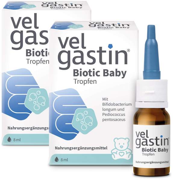 Velgastin Biotic Baby 2 x 8 ml Tropfen