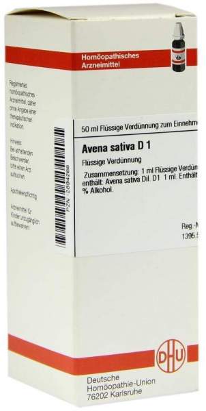 Avena Sativa D1 50 ml Dilution