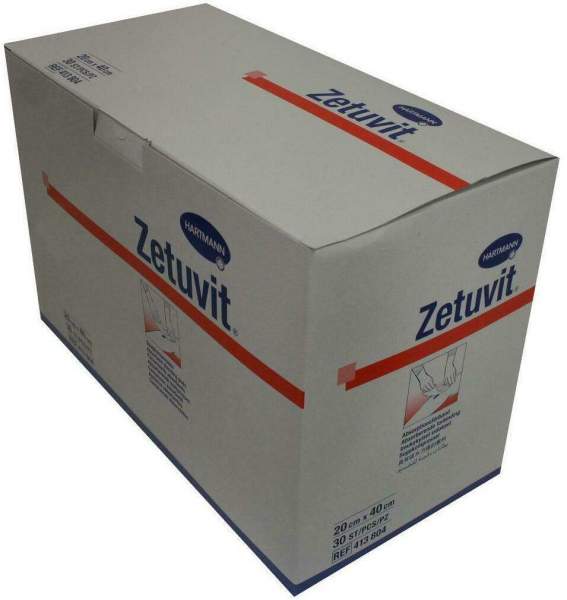 Zetuvit Saugkompresse Unsteril 20 X 40 cm 30 Stück