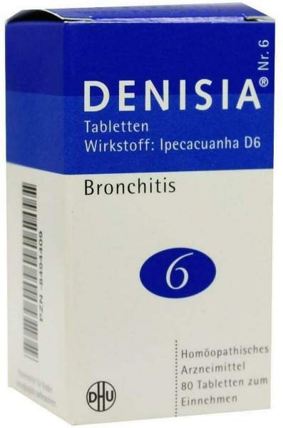 Dhu Denisia Nr.6 Ipecuanha D6 80 Tabletten