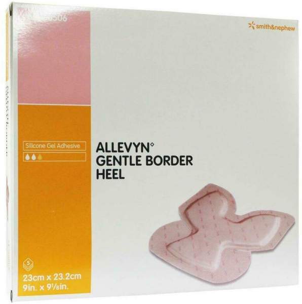 Allevyn Gentle Border Heel Verband