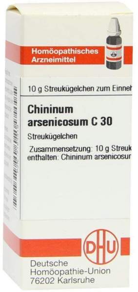 Chininum Arsenicosum C 30 Globuli