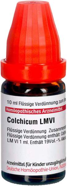 Lm Colchicum Vi Dilution 10 ml
