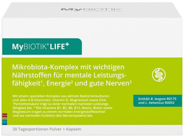 Mybiotik Life+ Kombipackung 30 X 1,5 G Pulver + 60 Kapseln
